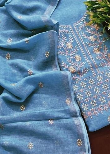 Keep It Light And Breezy With Our Linen Dress Material Collection| Indiehaat Indiehaat.com Keep It Light And Breezy With Our Linen Dress Material Collection| Indiehaat Indiehaat.com