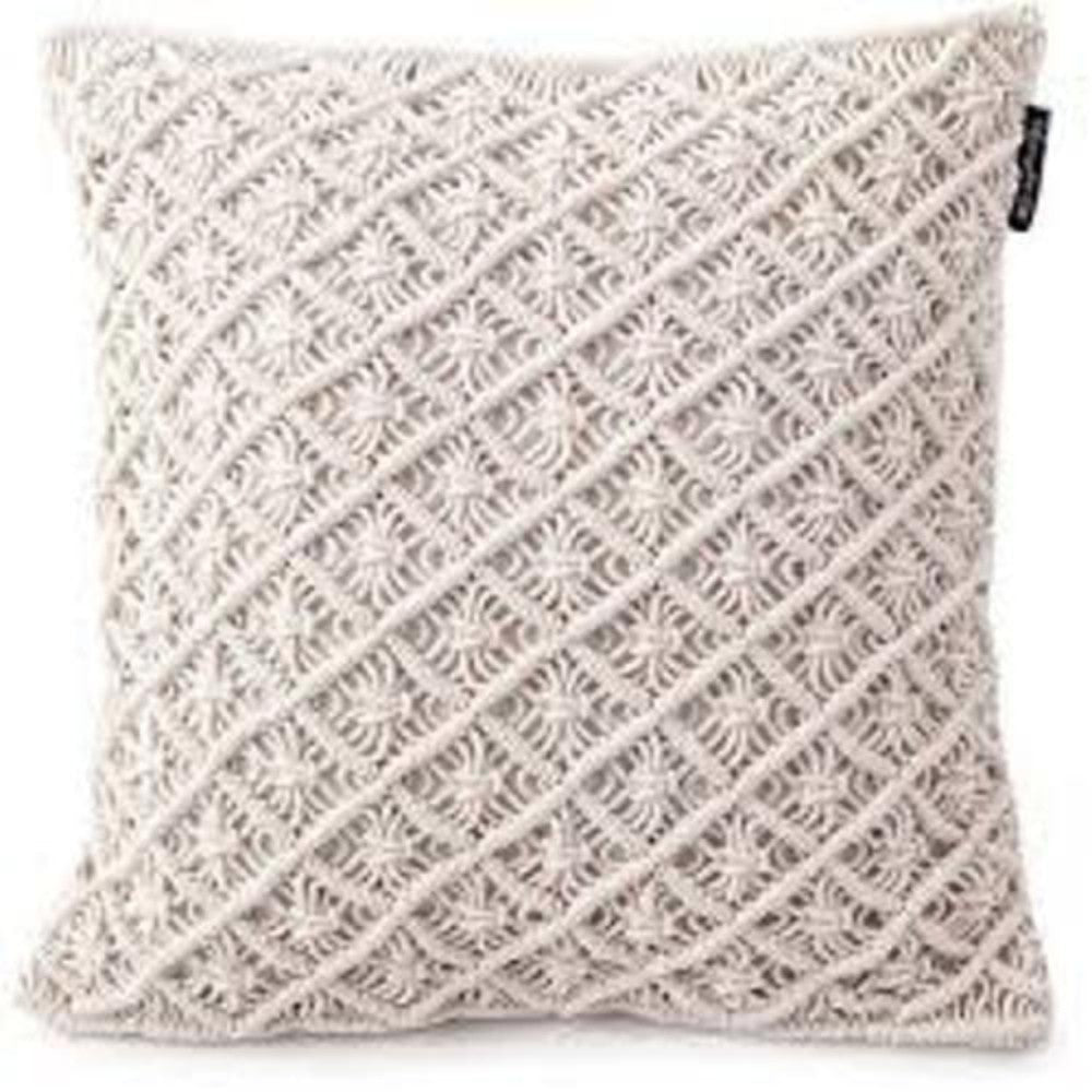 Macrame Cushion Cover 
Size : 16X16-Indiehaat
