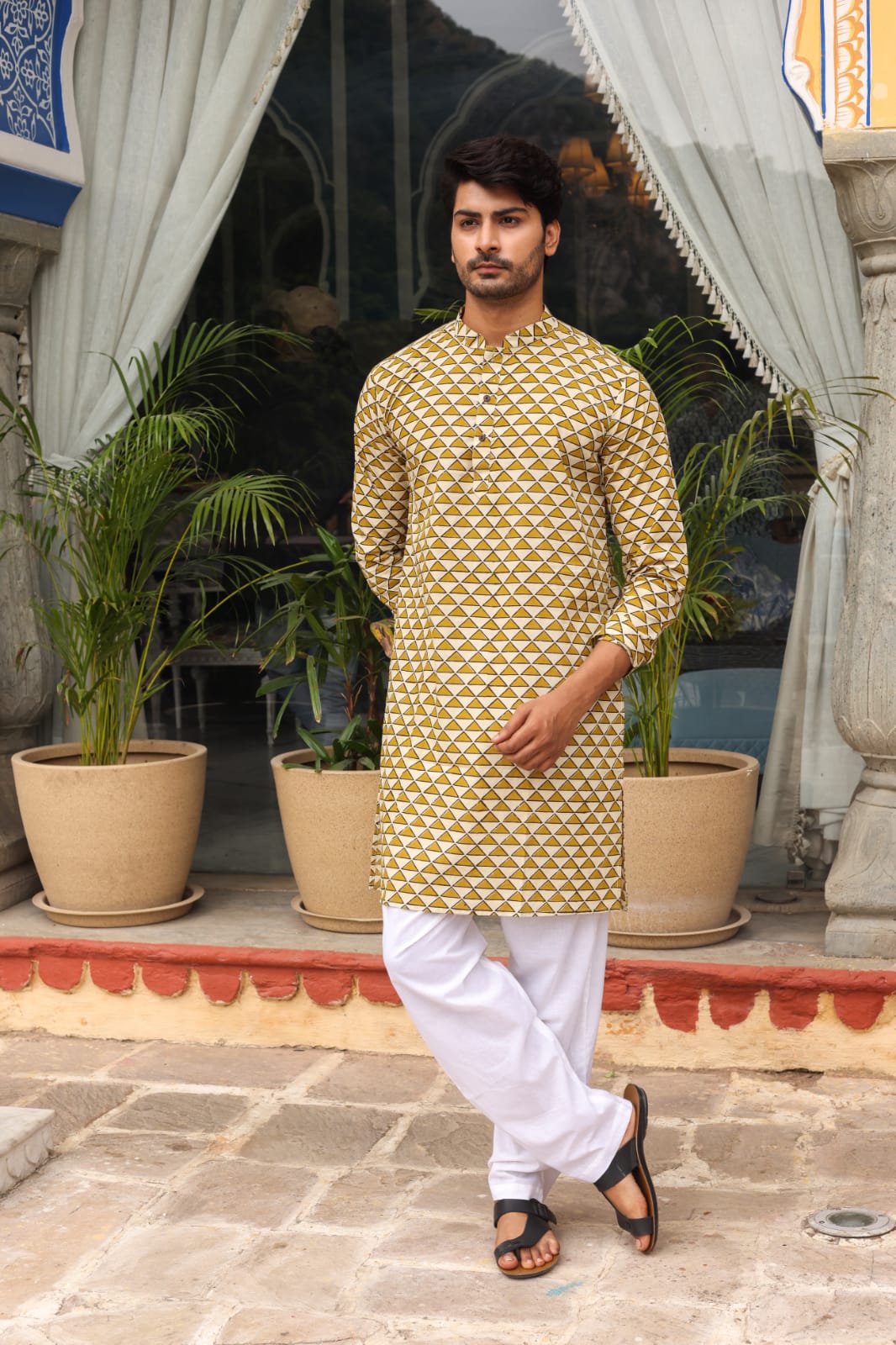 Designer deals men kurta