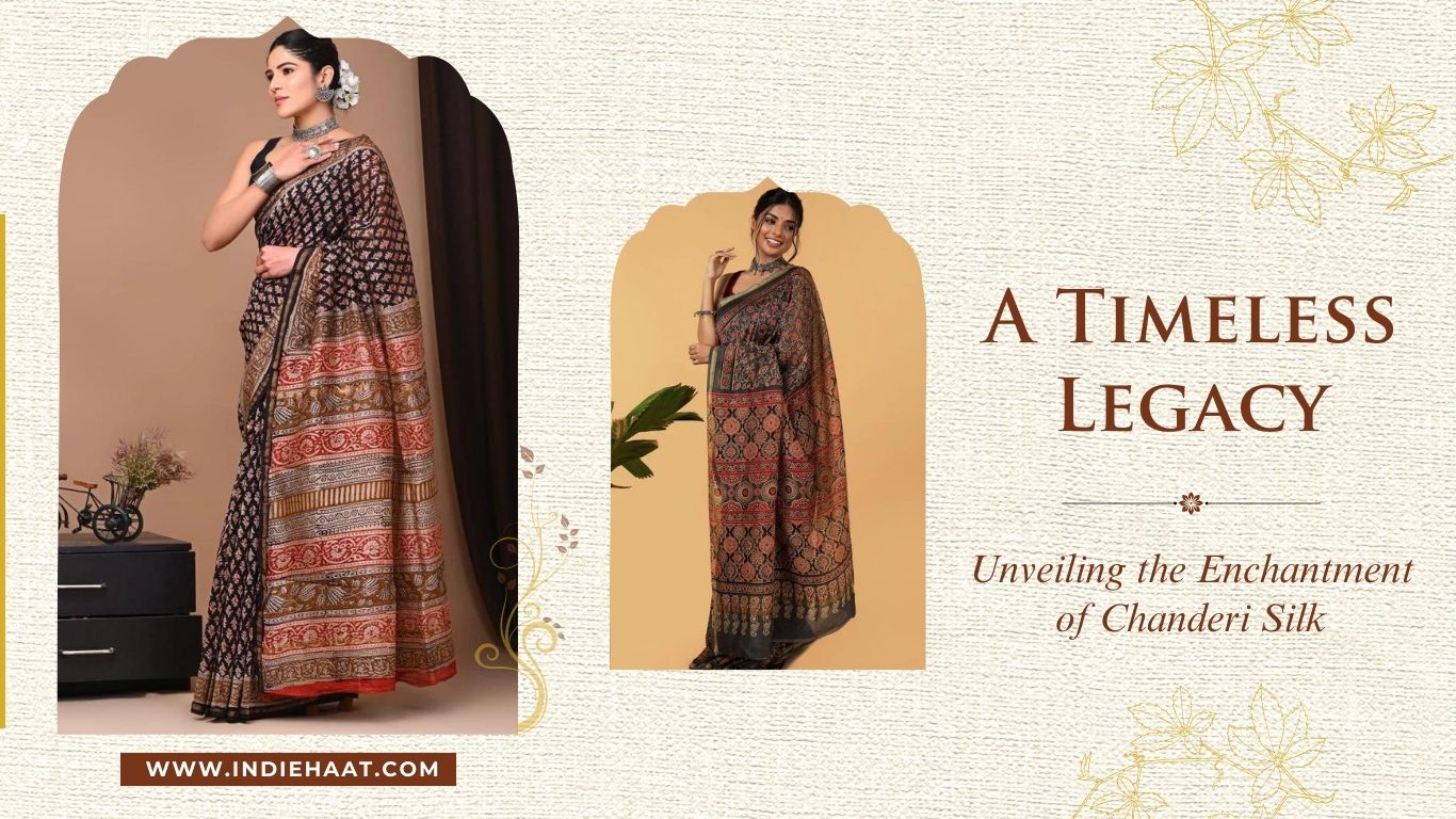A Timeless Legacy: Unveiling the Enchantment of Chanderi Silk