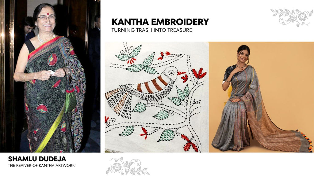 Kantha Embroidery: Turning Trash into Treasure