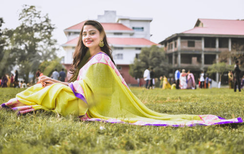 Linen Sarees as Everyday Wear in Urban India