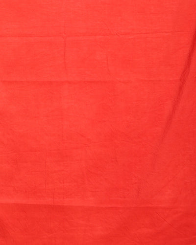 Katan Silk Reflective Handcrafted Red Suit