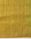 Silkmark Ghicha Tussar Silk Yellow & Blue Saree