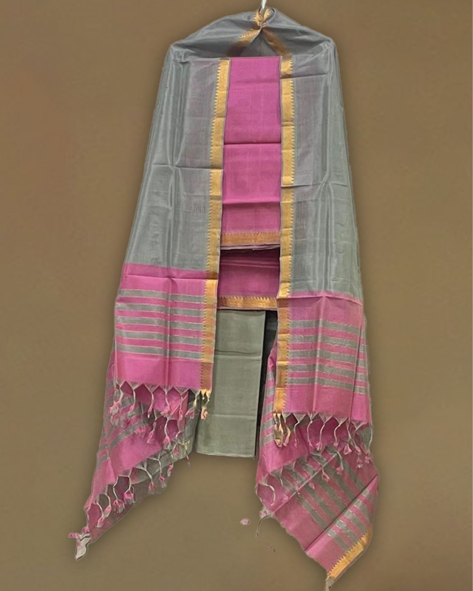 Mangalagiri Pattu Dress Materials|Mangalagiri Cotton Dress Materials|Hyndavi  Rao|Tamada Media|2022 - YouTube