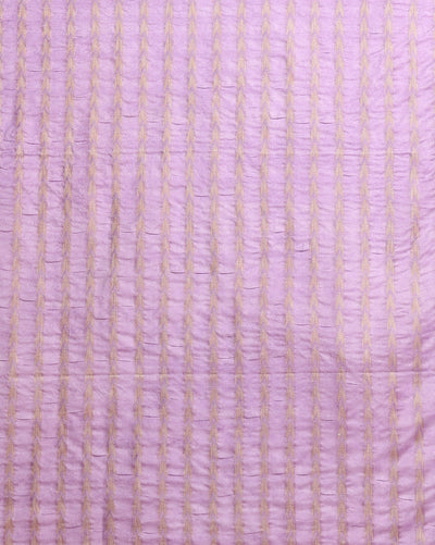 Adorable Khadi Cotton Handcrafted Violet Suit