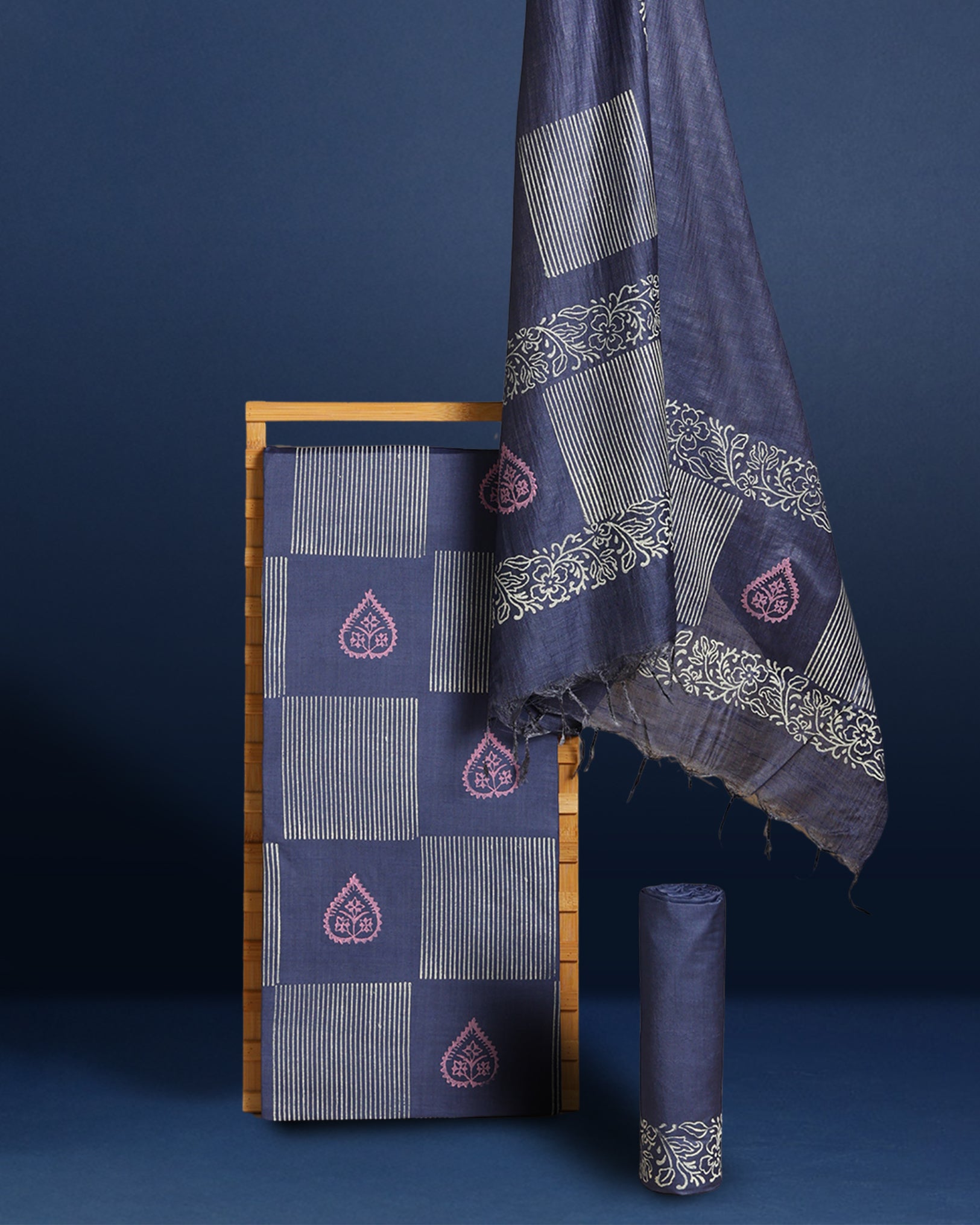 katan silk dress material Katan Staple Soft Silk Dress Material (Unstitched)