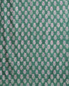 Katan Silk Precious Blockprint Green Suit