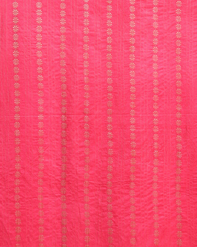 Katan Silk Dynamic Handcrafted Pink Suit