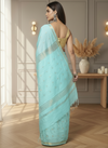 DyeLoom Kota Silk Jacquard Saree Blue