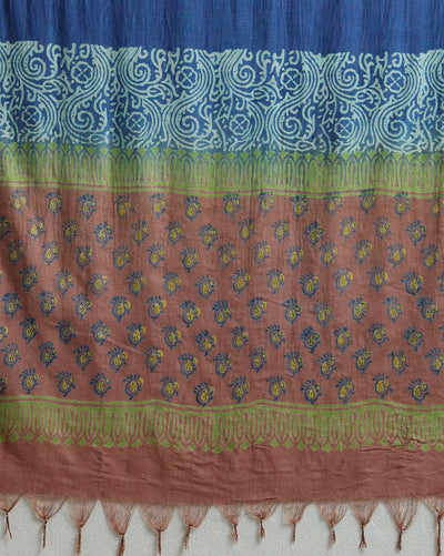 Katan Silk Blushing Blockprint Pink Suit