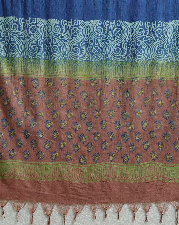 Katan Silk Blushing Blockprint Pink Suit