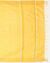 Katan  Harvest Golden Yellow Silk Saree Weaving Design with Blouse-Indiehaat
