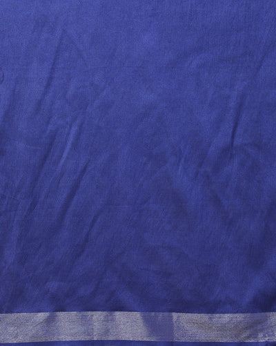 Delicate Slub Linen Hand Dyed Charm Pink Saree