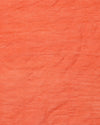 Striped Kota Slub Sequence Pallu Saree Hand Dyed Orange