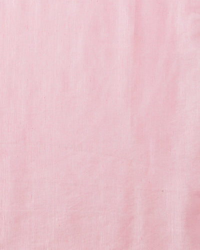 Magnificent Pure Linen Saree Hand Embroidered Pink