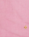 Brilliant Rose Pink Pure Kota Doria Saree Embroidered