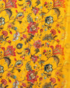 Silkmark Muga Tussar Silk Printed Yellow Saree
