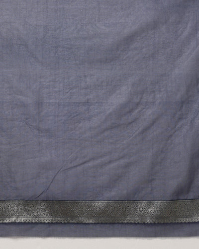 Kota Banarasi Silk Saree Violet Handcrafted