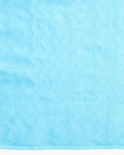 Kota Silk Saree Sequence Pallu & Zig-Zag Design