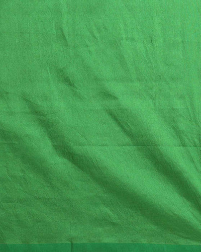 Tranquil Slub Linen Hand Dyed Blue Saree