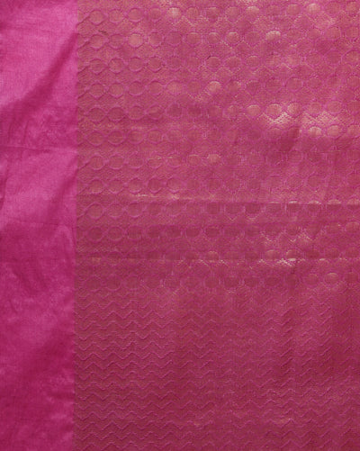 Katan Silk Jacquard Saree Pinkish Purple