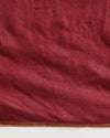 Jaquard Kota Slub Saree Hand Dyed Royal Red