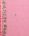 Gilded Grace Kota Cotton Gota Patti Pink Saree