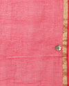 Indiehaat | Kota Cotton Gota Patti Maroon Saree