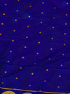 Rajdhara Handloom Paithani Silk Saree Deep Indigo