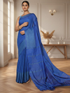 Mesmerizing Chanderi Silk Blue Saree