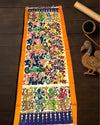 Indiehaat | Mangalagiri Handpainted Dupatta Multicolor