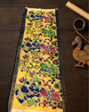 Indiehaat | Mangalagiri Handpainted Dupatta Multicolor