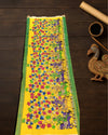 Indiehaat | Mangalagiri Handpainted Dupatta Multicolor