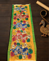 Indiehaat | Mangalagiri Handpainted Dupatta Multicolor