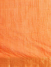 Indiehaat | Hand Dyed Kota Silk Dupion Stripe Saree Pink
