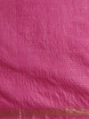 Indiehaat | Hand Dyed Kota Banarasi Silk Saree Purple