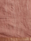 Indiehaat | Hand Dyed Kota Silk Check Saree Brown