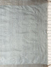 Indiehaat | Hand Dyed Kota Silk Kantha Saree Gray