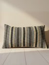 Indiehaat | Pure Cotton Jaquard Pillow Cover Black