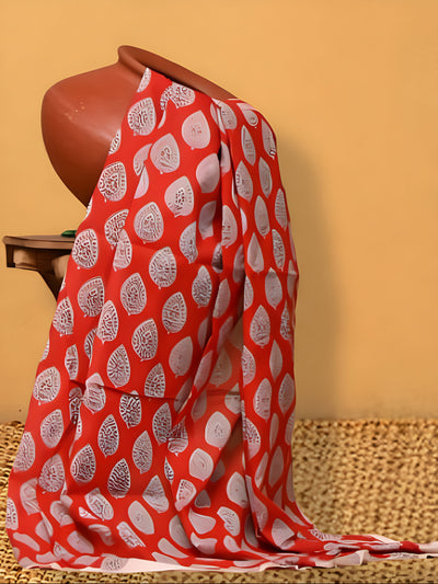 Indiehaat | Hand Dyed Khadi Cotton Saree Green