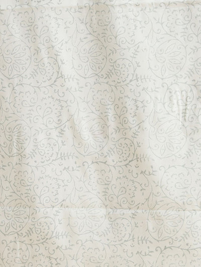 Indiehaat | Pure Kota Doria Blockprint Suit Blue