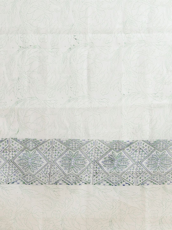 Indiehaat | Pure Kota Doria Blockprint Suit White