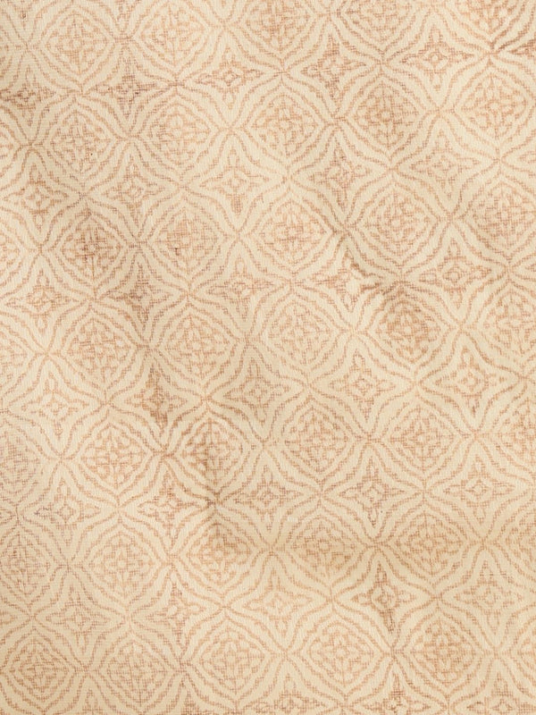 Indiehaat | Pure Kota Doria Blockprint Suit Yellow