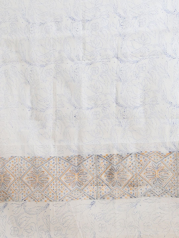 Indiehaat | Pure Kota Doria Blockprint Suit Multicolor