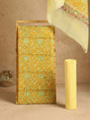 Indiehaat | Pure Kota Doria Blockprint Suit Yellow