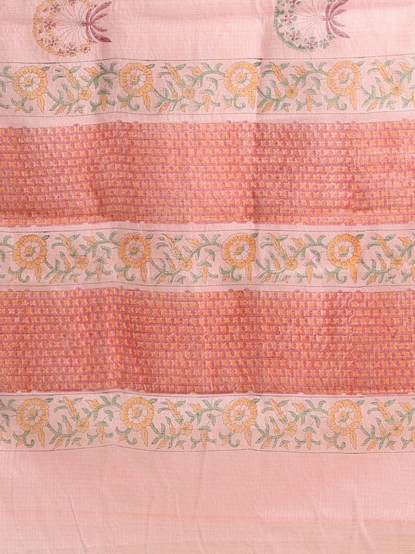 Indiehaat | Pure Kota Doria Blockprint Suit Red