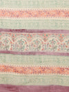Indiehaat | Kota Doria Hand Block Print Multicolor Saree