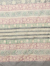 Indiehaat | Kota Doria Hand Block Print Multicolor Saree
