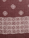 Indiehaat | Pure Mul Cotton Hand Wax Batik Suit Brown